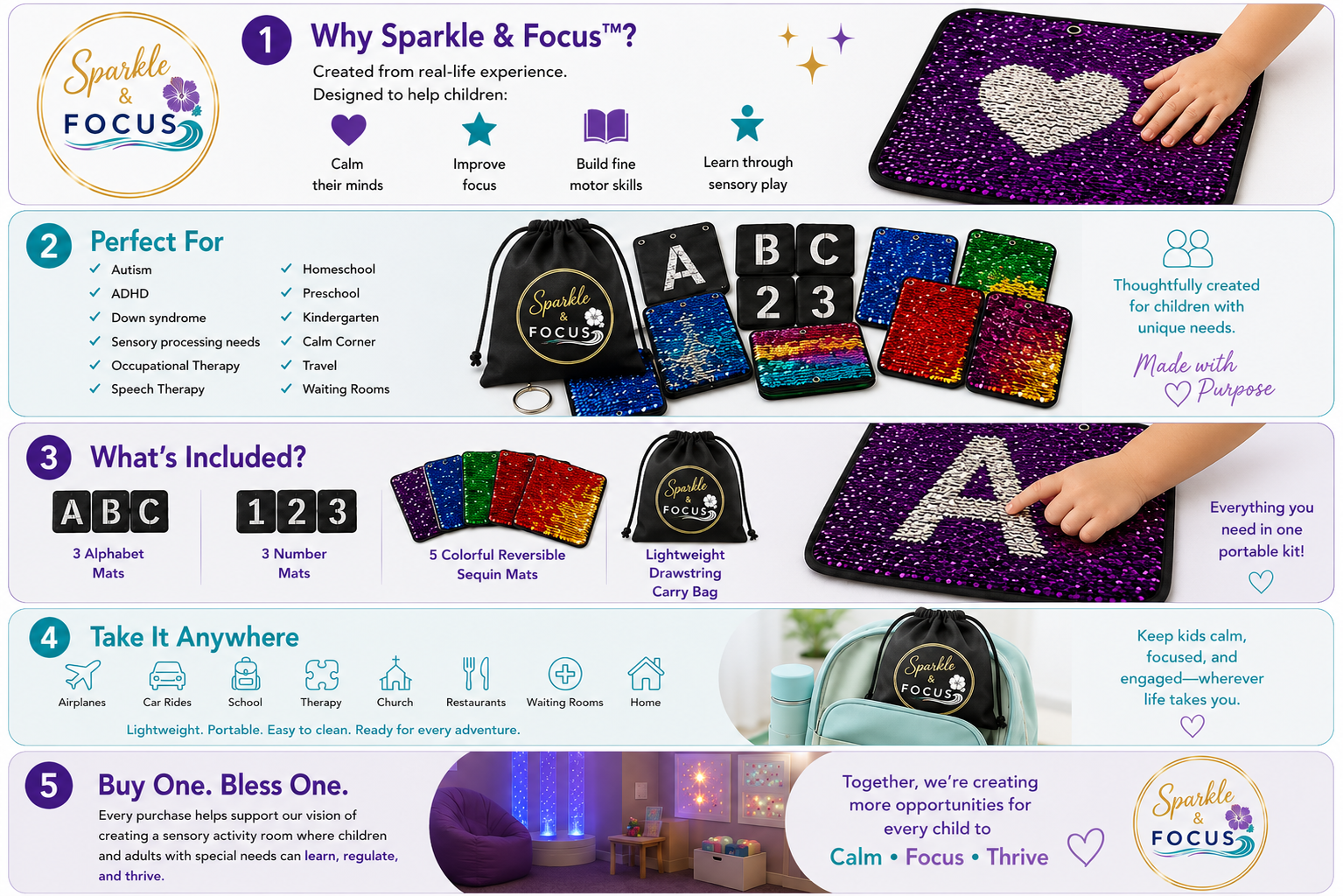 Sparkle & Focus product detail